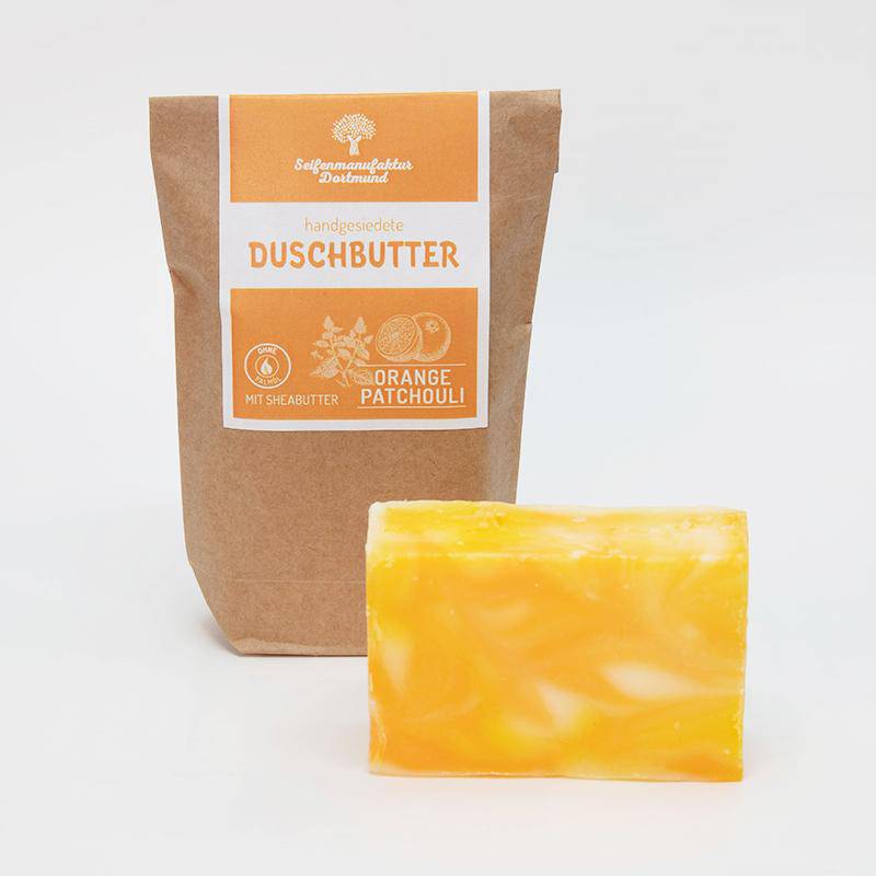 Duschbutter - Orange + Patchoulie.