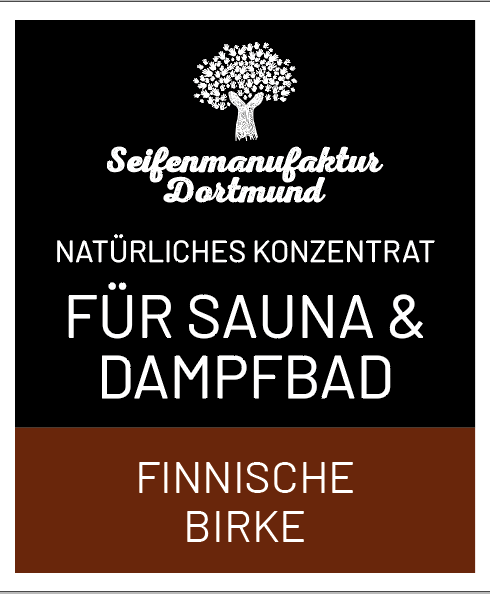 ABVERKAUF - Sauna- & Dampfbadkonzentrat - Finnische Birke