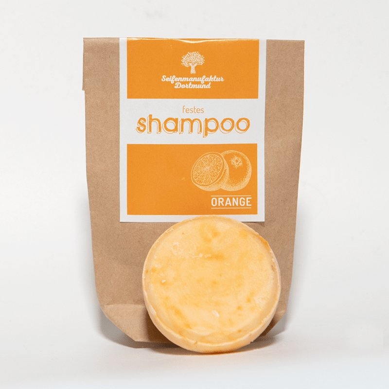 Festes Shampoo - Orange - BIO.