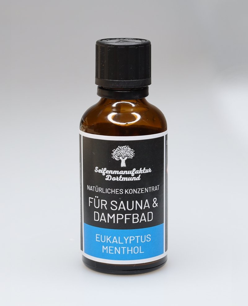 Sauna- & Dampfbadkonzentrat - Eukalyptus + Menthol.